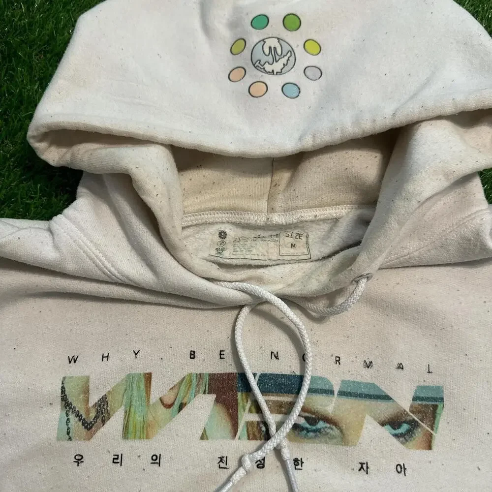 Yophoshii "Why Be Normal" Hoodie - Picture 4 of 5